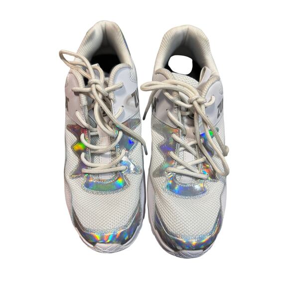 Zumba Air Lo Women's Sneakers w/ Iridescent Accents Size 10 - Picture 1 of 5